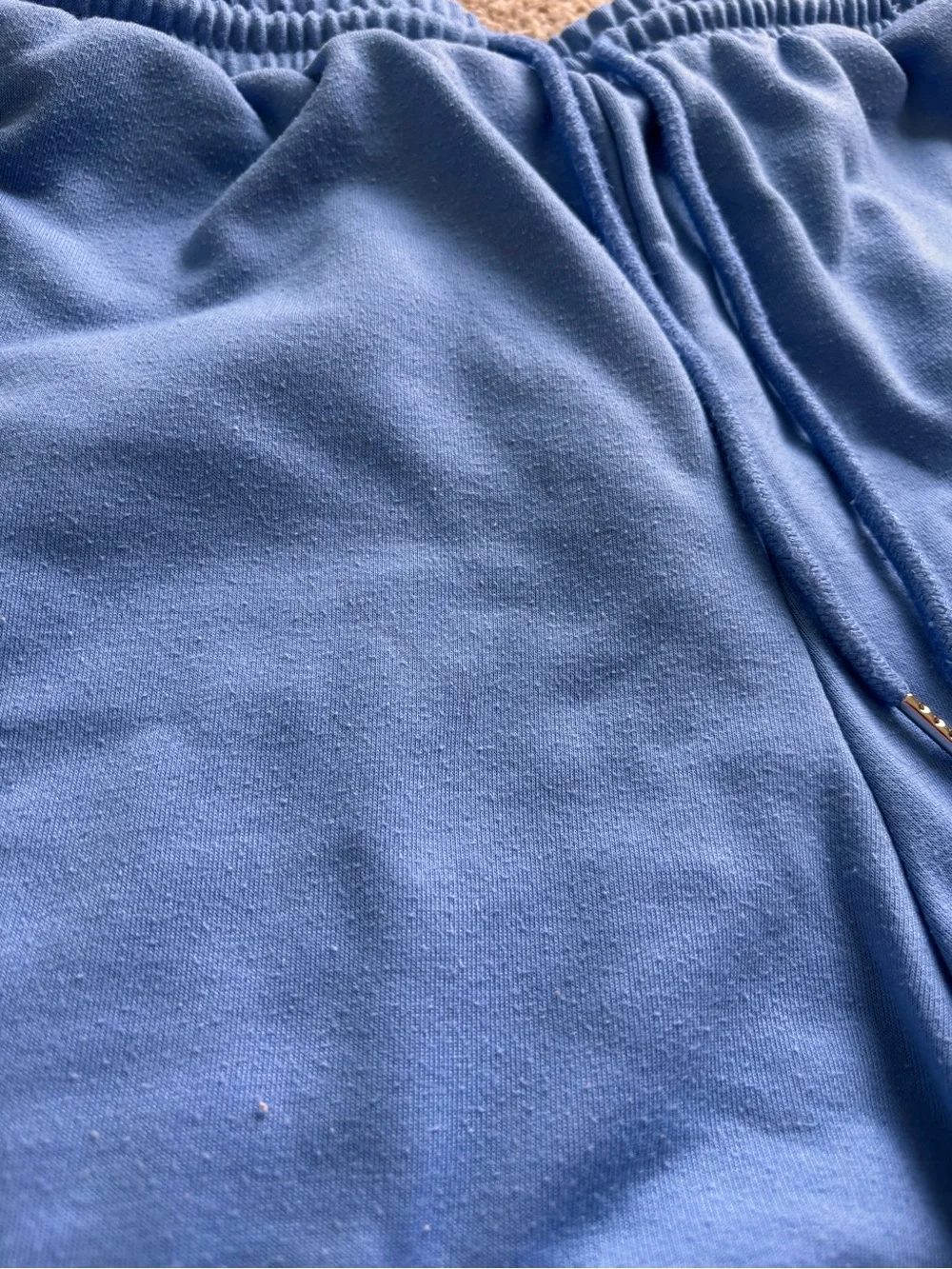 SHEIN Blue Drawstring Athletic Shorts